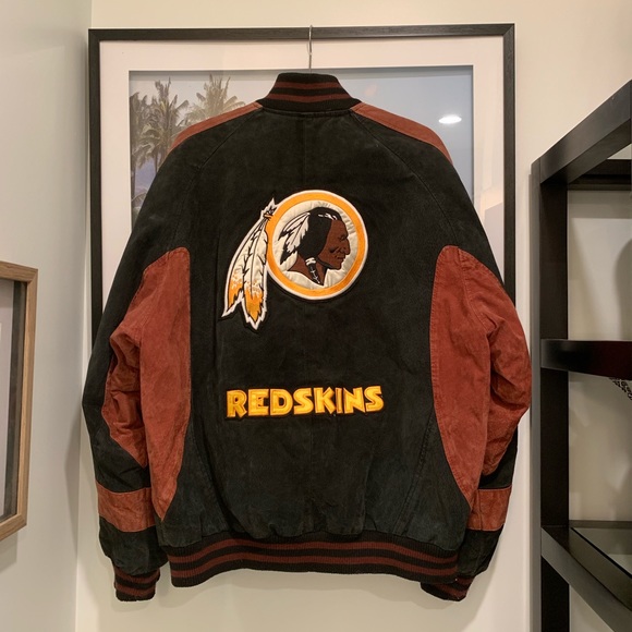 NFL Other - Vintage style Redskins suede leather jacket NFL